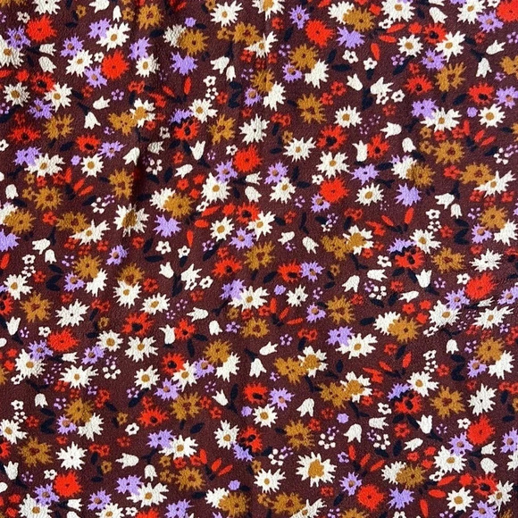 Madewell - RHYME FLORAL TOP IN SPRING FLORAL - RUSTED - Size Small - EUC!! - Picture 4 of 6